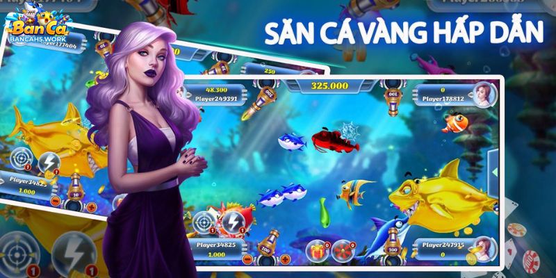 Game săn cá vàng h5 online có lối chơi đơn giản